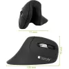 Techly IM 1100-VM-B mouse Medical Right-hand RF Wireless Optical 3200 DPI