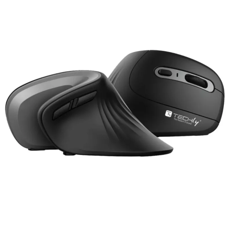 Techly IM 1100-VM-B mouse Medical Right-hand RF Wireless Optical 3200 DPI