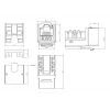 Techly IWP-KIT-C6U90 keystone module