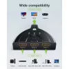 Techly IDATA HDMI-3F8K video switch