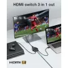 Techly IDATA HDMI-3F8K video switch