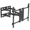 Techly Wall bracket for 55-100 inch Full-Motion LED LCD TV, 300 x 300 mm, 900 x 600 mm, 0 - 7°, 120°, Steel, Black