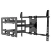 Techly Wall bracket for 55-100 inch Full-Motion LED LCD TV, 300 x 300 mm, 900 x 600 mm, 0 - 7°, 120°, Steel, Black