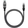 Techly ICOC U3A-RJ45-030 networking cable Silver, Black 3 m Cat6 F/UTP (FTP)