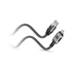 Techly ICOC U3C-RJ45-075 networking cable Silver, Black 7.5 m Cat6 F/UTP (FTP)