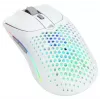 Glorious Gaming Glorious Model O Wireless 2 - Matte White, Right-hand, Laser, RF Wireless + USB Type-C, 26000 DPI, 1 ms, White