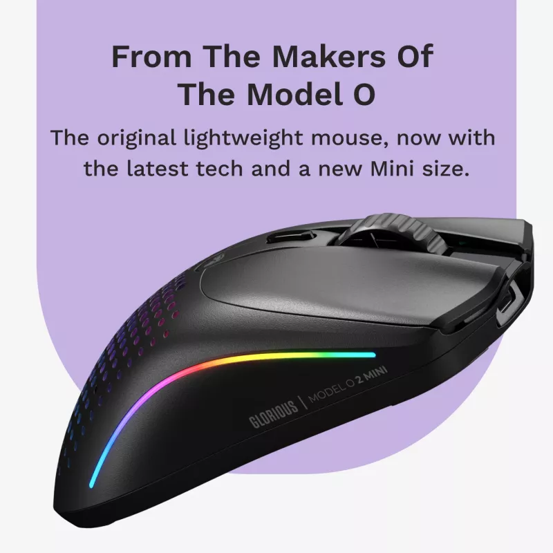 Glorious Gaming Glorious Model O 2 Mini Wireless - Matte Black