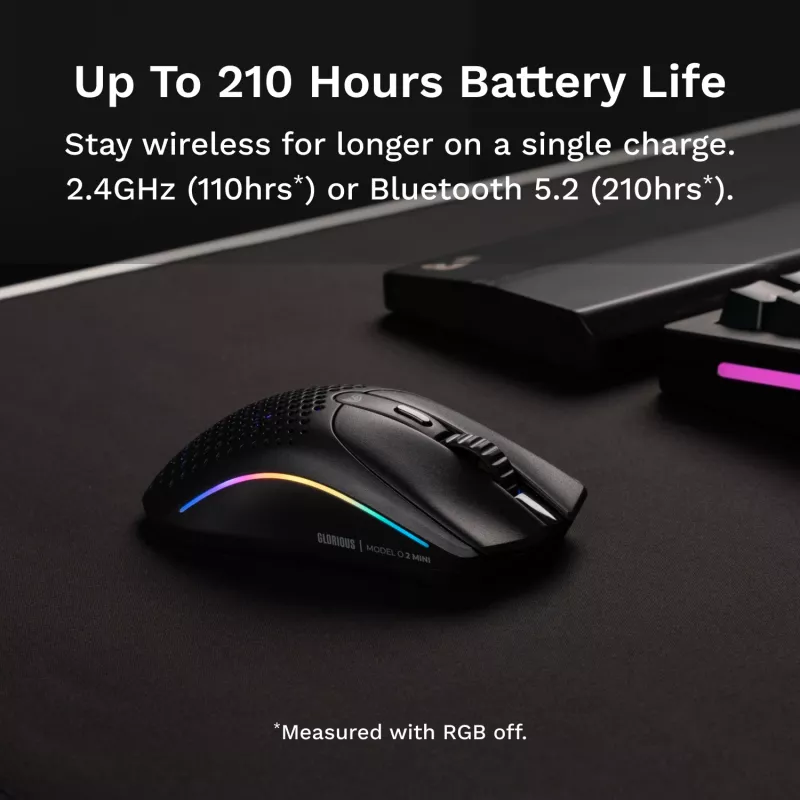 Glorious Gaming Glorious Model O 2 Mini Wireless - Matte Black