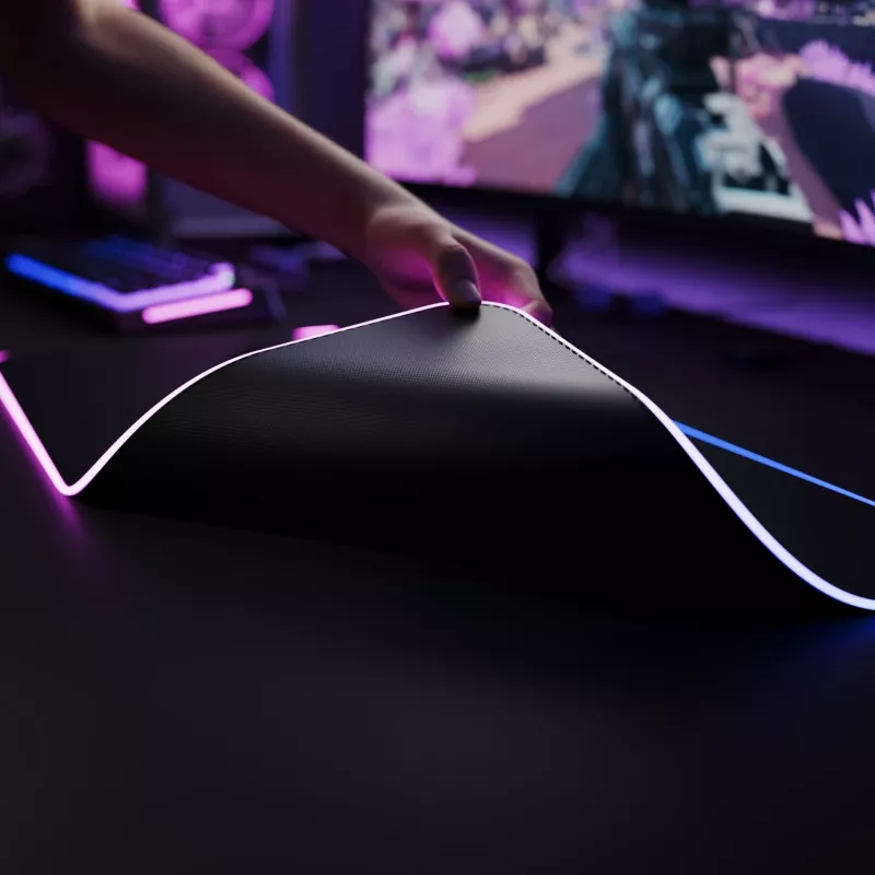 Glorious Gaming GLORIOUS MOUSE PAD 2 GLED - XL EXTENDED - BLACK