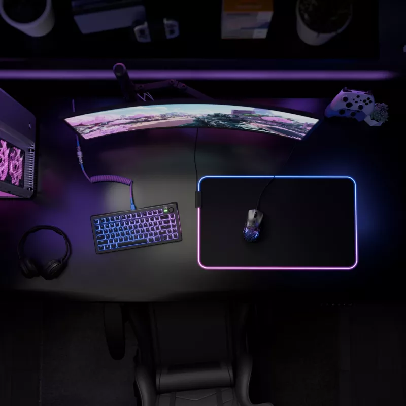Glorious Gaming GLORIOUS MOUSE PAD 2 GLED - XL EXTENDED - BLACK