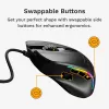 Glorious Gaming Glorious Model IV2 Wired - Black, Right-hand, Optical, USB Type-A, 26000 DPI, Black