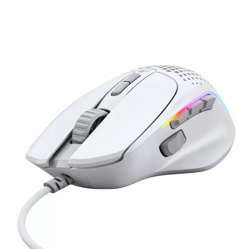 Glorious Gaming Glorious Model IV2 Wired - White, Right-hand, Optical, USB Type-A, 26000 DPI, White