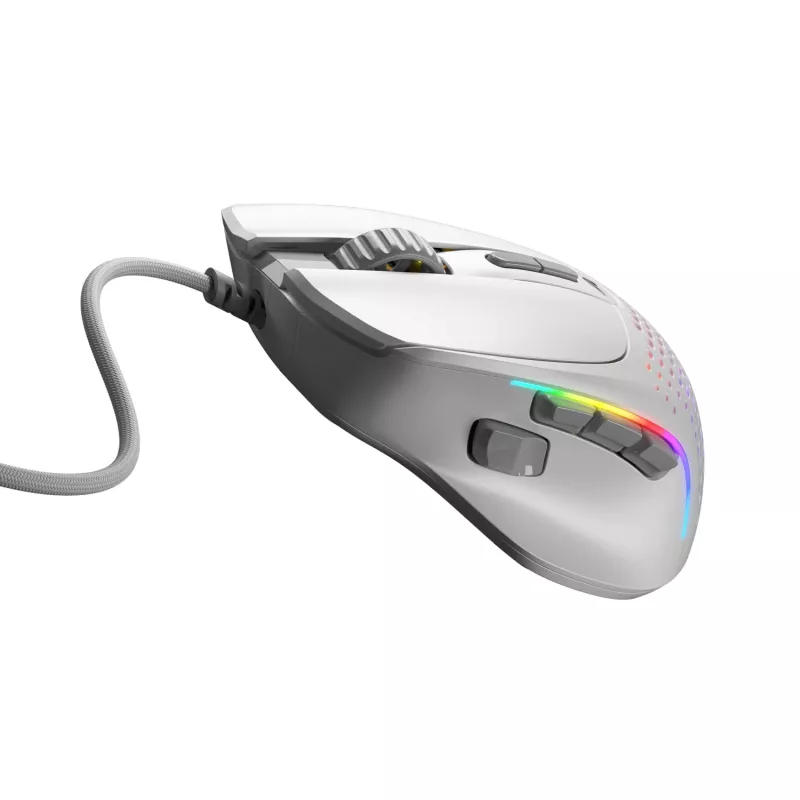 Glorious Gaming Glorious Model IV2 Wired - White, Right-hand, Optical, USB Type-A, 26000 DPI, White