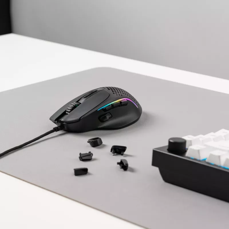 Glorious Gaming Glorious Model IV2 Wired - White, Right-hand, Optical, USB Type-A, 26000 DPI, White