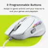 Glorious Gaming Glorious Model IV2 Wired - White, Right-hand, Optical, USB Type-A, 26000 DPI, White