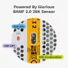 Glorious Gaming Glorious Model IV2 Wired - White, Right-hand, Optical, USB Type-A, 26000 DPI, White