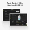 Glorious Gaming Glorious Model IV2 Wired - White, Right-hand, Optical, USB Type-A, 26000 DPI, White