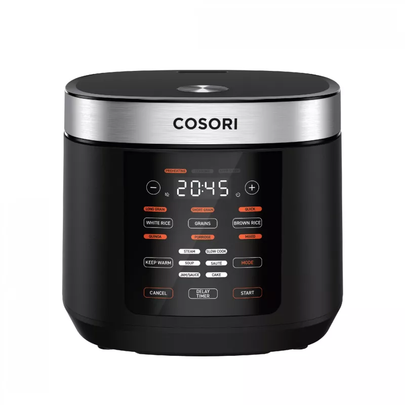 Cosori Multi-Cooker Chef Edition rice cooker 5 L 970 W Black, Silver
