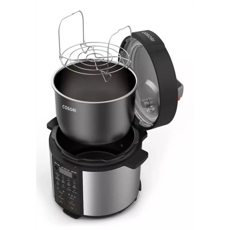 Cosori CMC-CO601-SEU electric pressure cooker 5.7 L Black, Stainless steel 1100 W