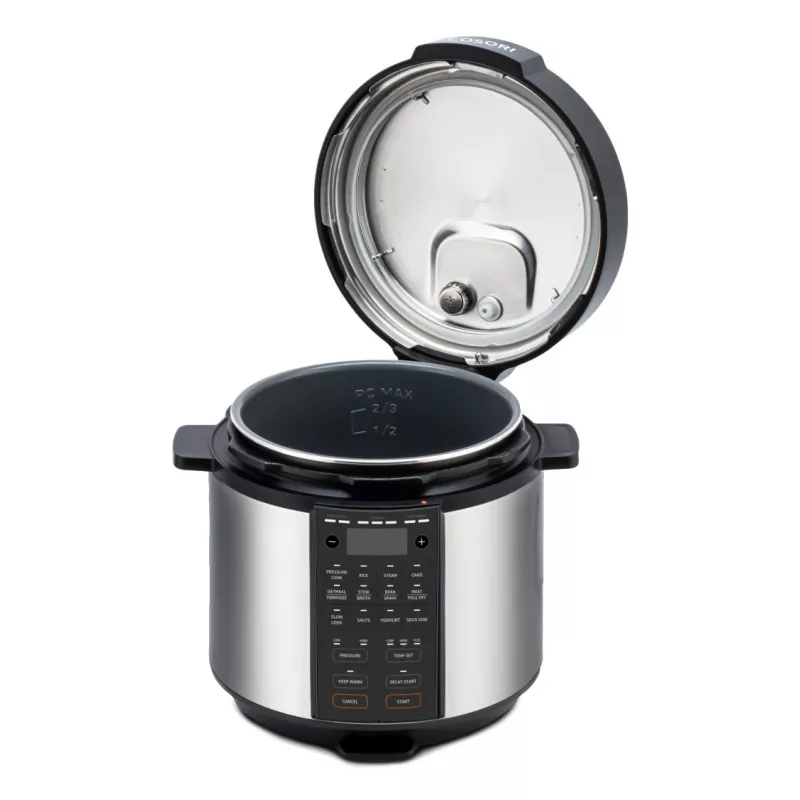 Cosori CMC-CO601-SEU electric pressure cooker 5.7 L Black, Stainless steel 1100 W