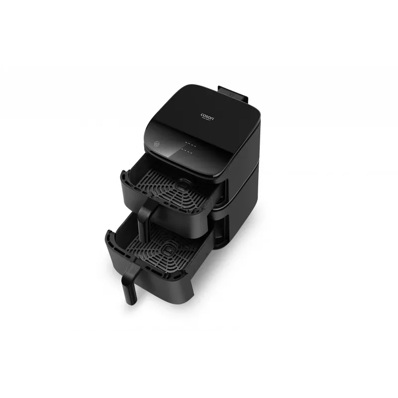 Cosori Turbo Tower Double 10.8 L Stand-alone 2630 W Hot air fryer Black