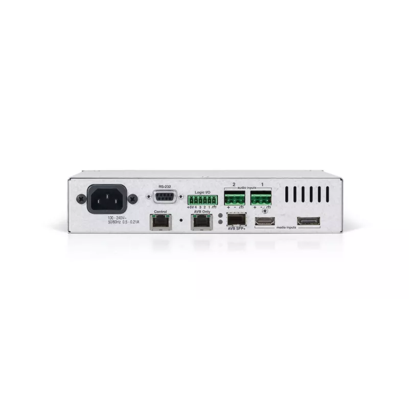 Biamp Tesira TesiraLUX IDH-1, 3840 x 2160 pixels, 60 fps, Black, Terminal, SFP+, 216 mm