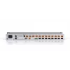 Biamp Tesira FORTÉ VT, 8000 Ω, 207 Ω, Black, Metallic, 1U, OLED, 20 - 20000 Hz