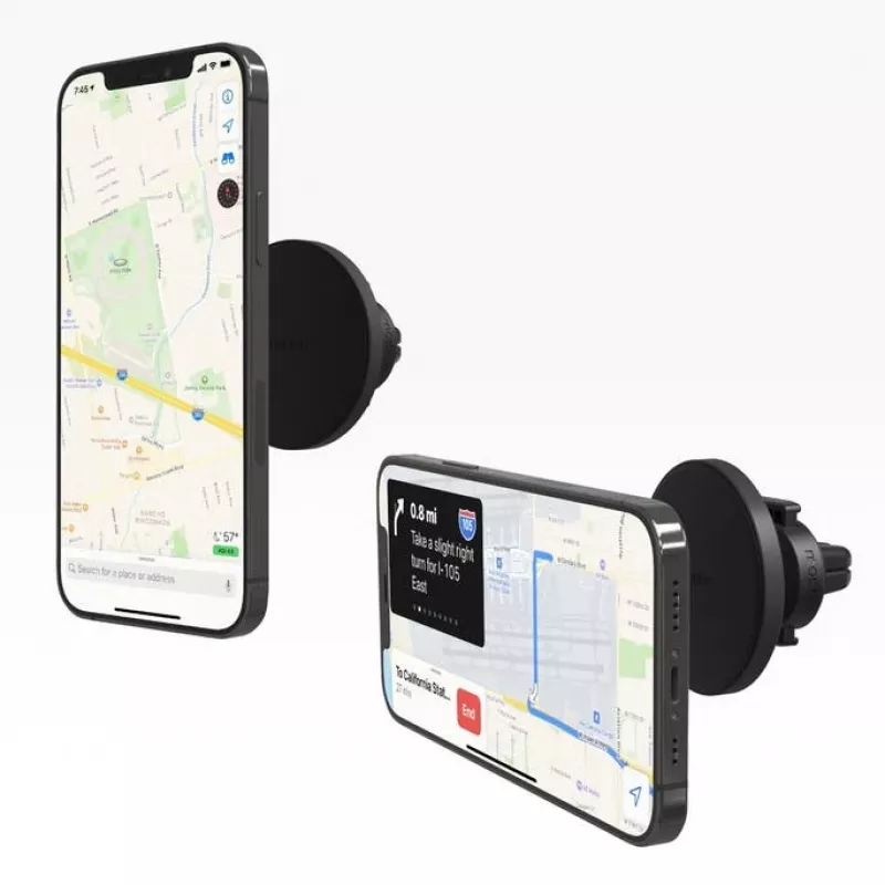 mophie Snap Vent Mount- Black(non wireless charging), Mobile phone/Smartphone, Car, Black