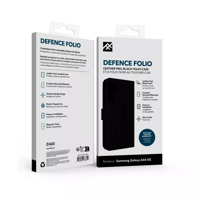 IFROGZ Defence Folio mobile phone case 16.3 cm (6.4 inch)