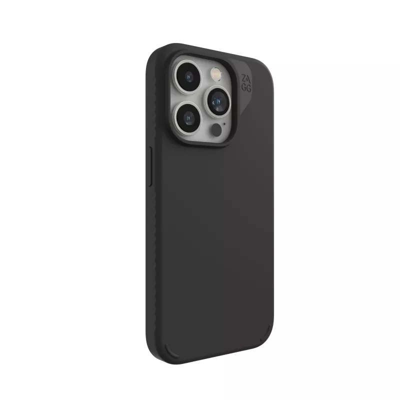 ZAGG Cases Manhattan Snap Apple iPhone 15 Pro Black EN/FR, Cover, Apple, iPhone 15 Pro, 15.5 cm (6.1 inch), Black