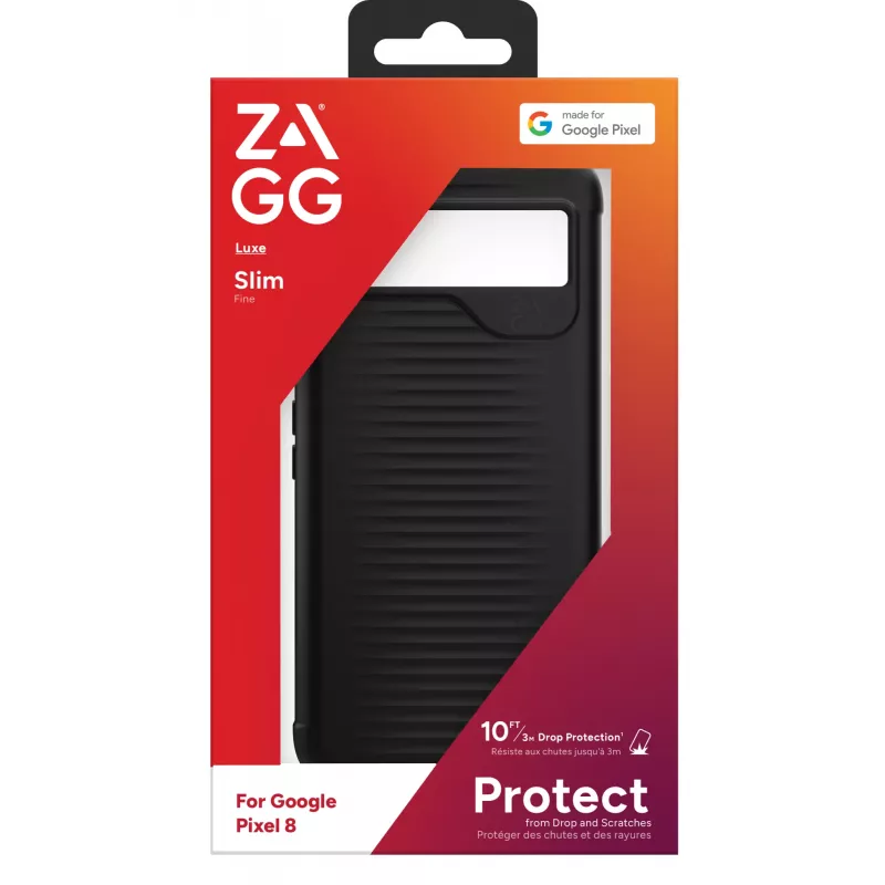 ZAGG Luxe mobile phone case 15.8 cm (6.2 inch) Cover Black