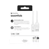 mophie essentials charging cables | 1M USB cable USB 2.0 USB A USB C White