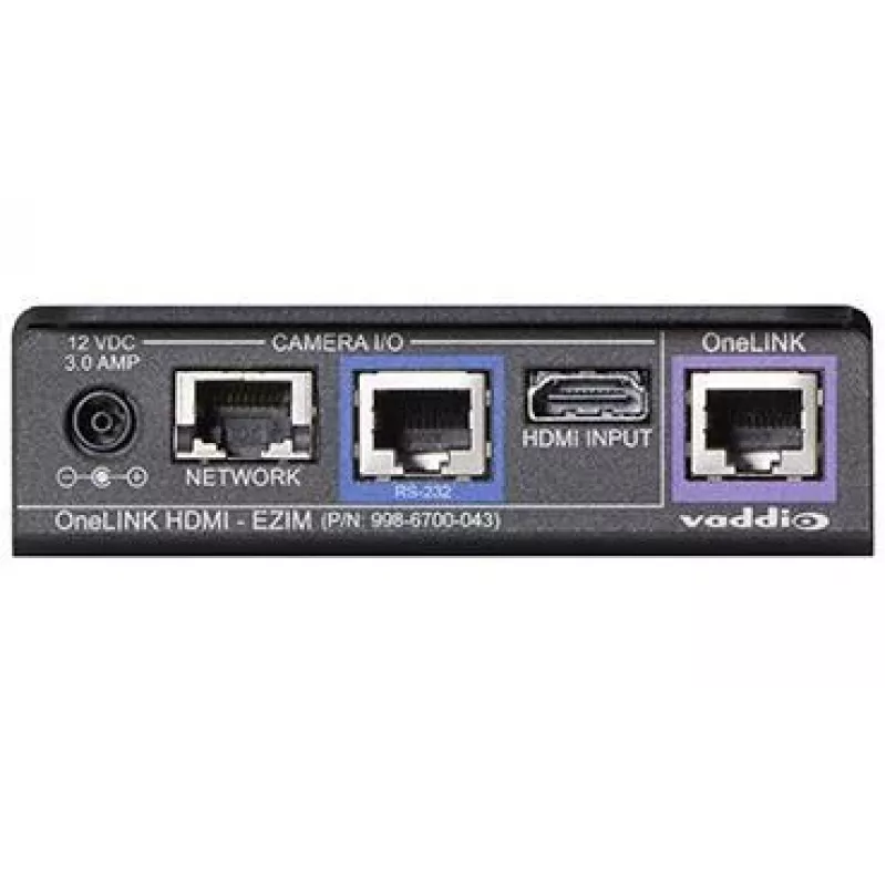 Vaddio OneLINK HDMI AV transmitter & receiver Black