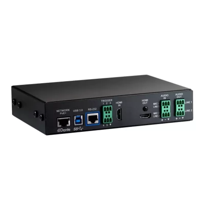 Vaddio EasyIP Mixer, 1920 x 1080 pixels, 60 fps, 20 - 20000 Hz, 0.02%, Black, CE, FCC, TAA