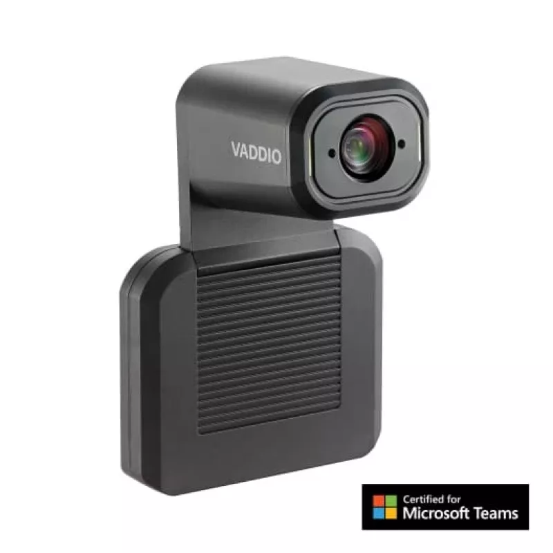 Vaddio IntelliSHOT-M Auto-Tracking Camera, 8.51 MP, Exmor, Full HD, 1920 x 1080 pixels, 30 fps, Black
