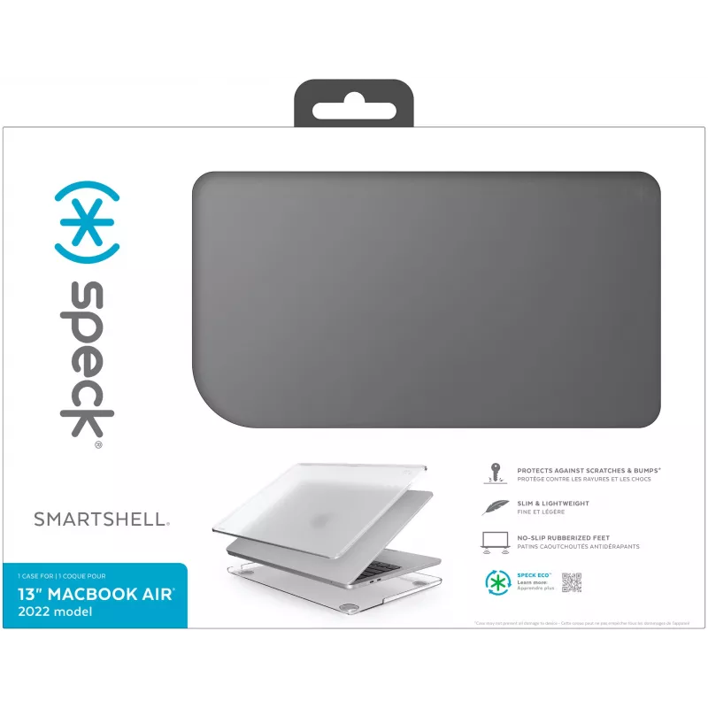 Speck Smartshell Macbook Air 13 M2 (2022) Obsidian, Hardshell case, 33 cm (13 inch)