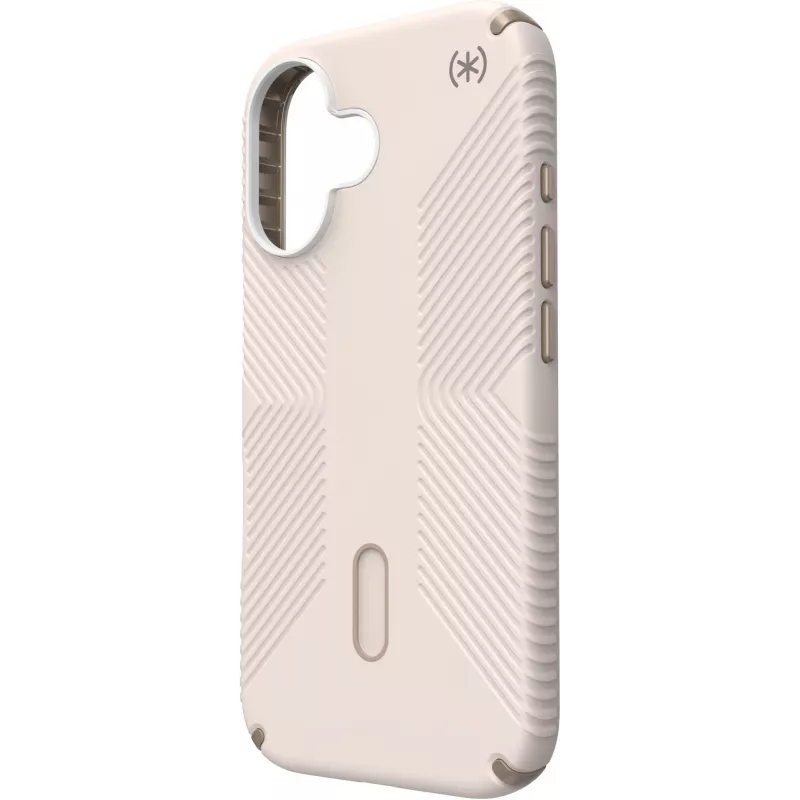Speck Presidio2 Grip + ClickLock Apple iPhone 16 Bleached Bone - with Microban
