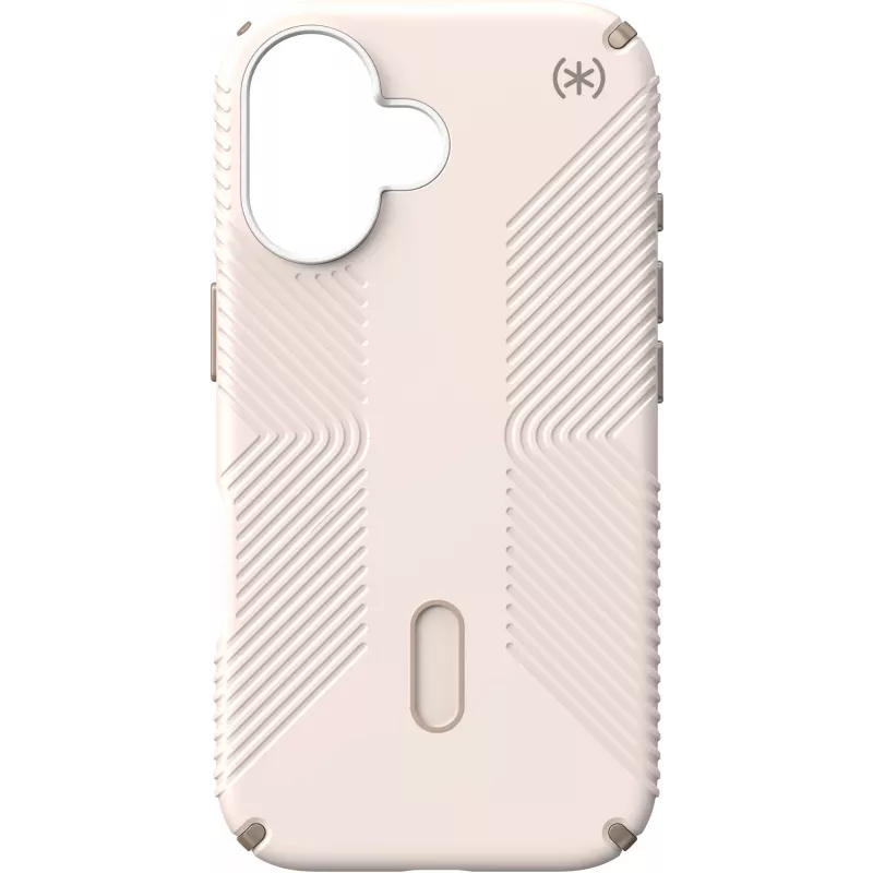 Speck Presidio2 Grip + ClickLock Apple iPhone 16 Bleached Bone - with Microban