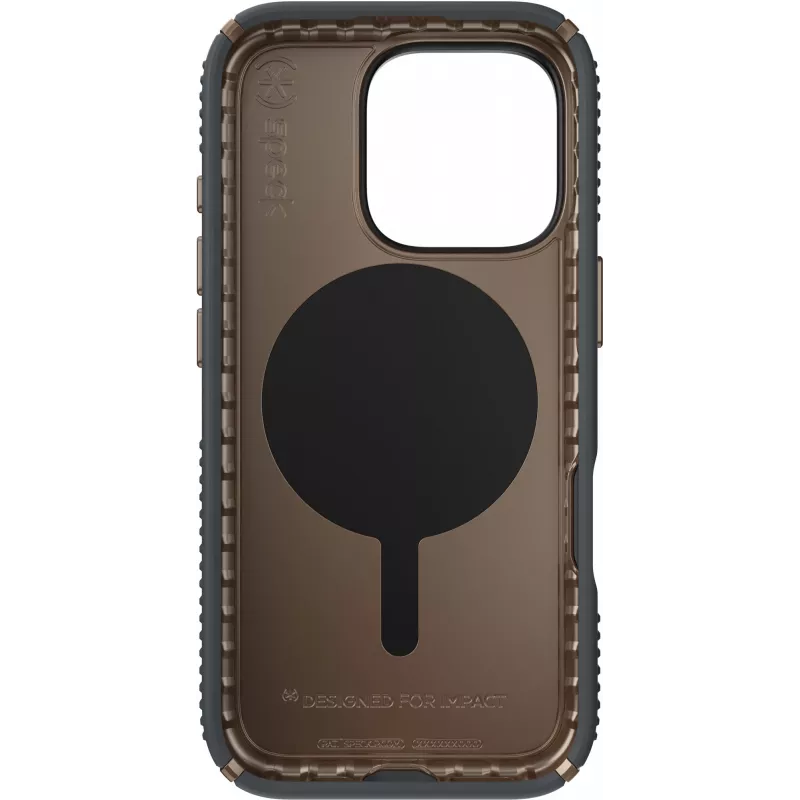 Speck Presidio2 Grip + ClickLock Apple iPhone 16 Pro Charcoal Grey - with Microban