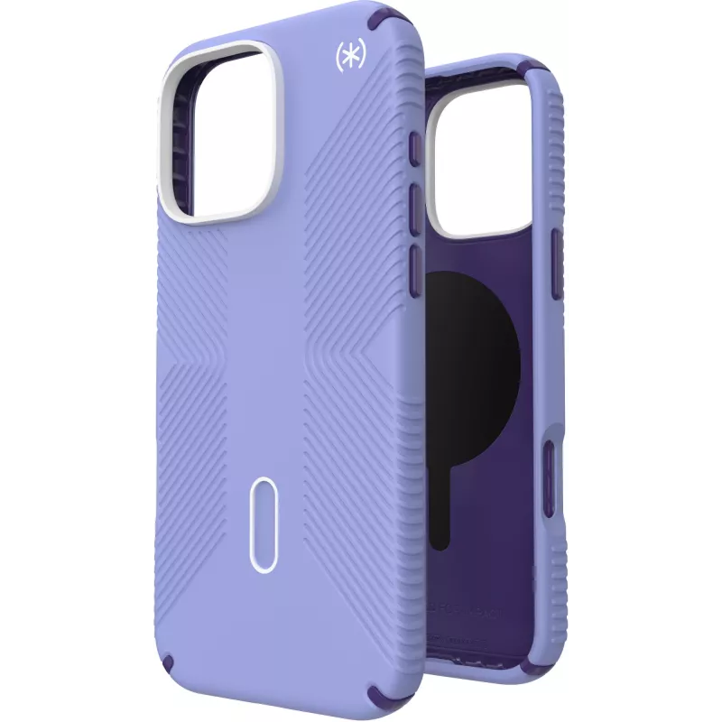 Speck Presidio2 Grip + ClickLock Apple iPhone 16 Pro Max Future Lavender - with Microban