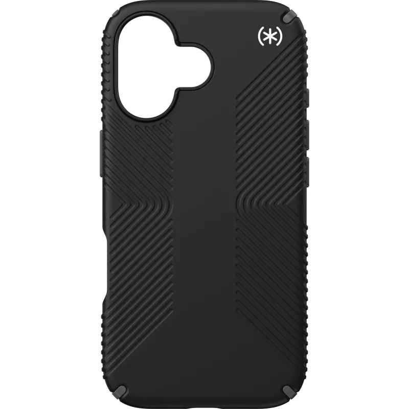 Speck Presidio2 Grip + MS Apple iPhone 17 Black - with Microban