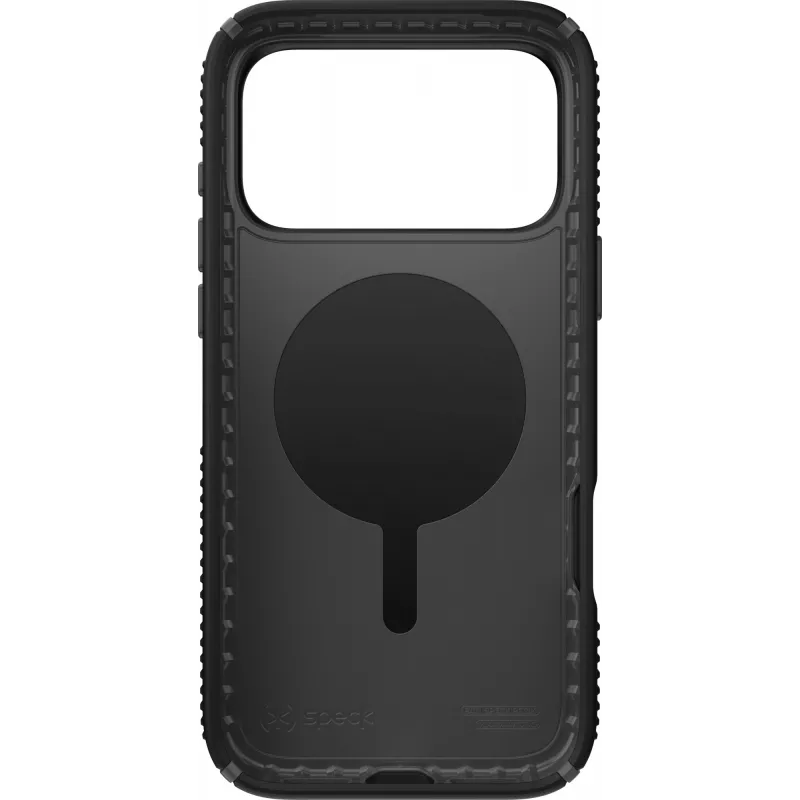 Speck Presidio2 Grip + MS Apple iPhone 17 Pro Max Black - with Microban