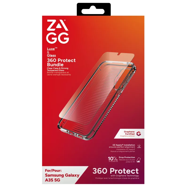 ZAGG Luxe & Glass 360 mobile phone case 16.8 cm (6.6 inch)