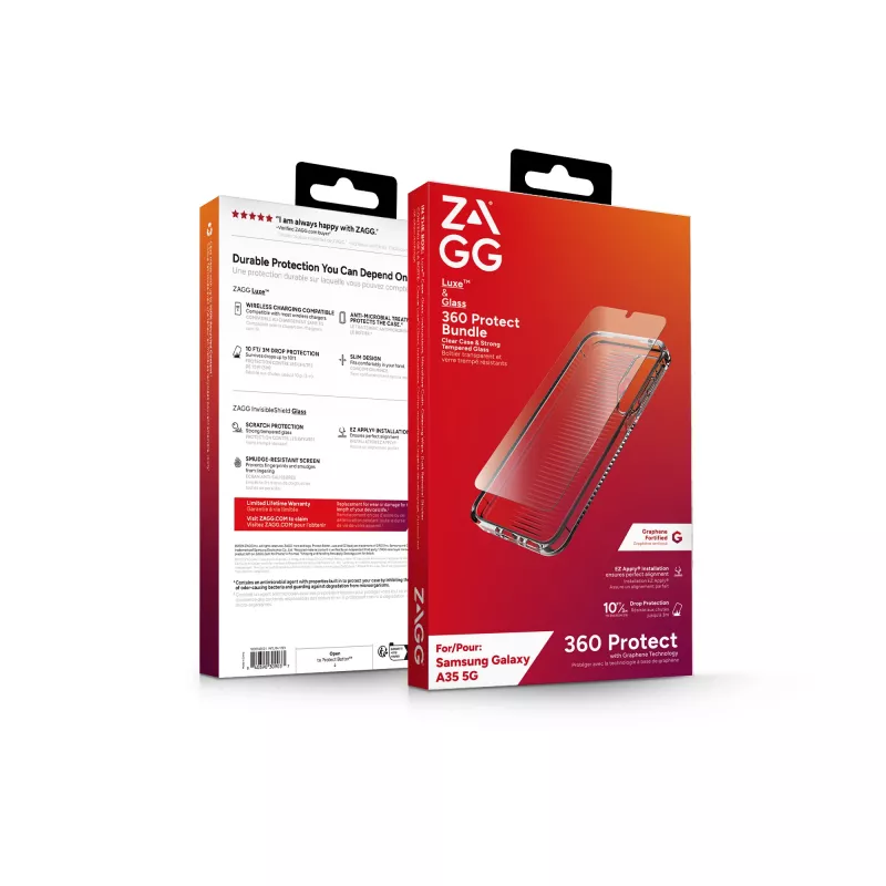 ZAGG Luxe & Glass 360 mobile phone case 16.8 cm (6.6 inch)