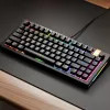 Glorious Gaming GMMK 3 HE 75% Prebuilt Wired Black - FR, Wired, USB, Mechanical, AZERTY, RGB LED, Black