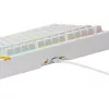 Glorious Gaming GMMK 3 HE 75% Prebuilt Wired White - FR, Wired, USB, Mechanical, AZERTY, RGB LED, White