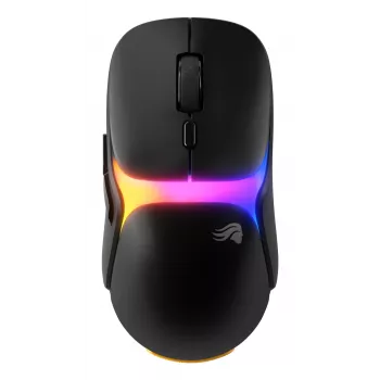 Glorious Gaming Model O3 Wireless Gaming Mouse - InfinitePlay Swappable Battery System, 8k Polling, 130M Click Optical Switches, Ultralight 66g, 30K DPI Optical Sensor, RGB - Black