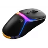 Glorious Gaming Model O3 Wireless Gaming Mouse - InfinitePlay Swappable Battery System, 8k Polling, 130M Click Optical Switches, Ultralight 66g, 30K DPI Optical Sensor, RGB - Black