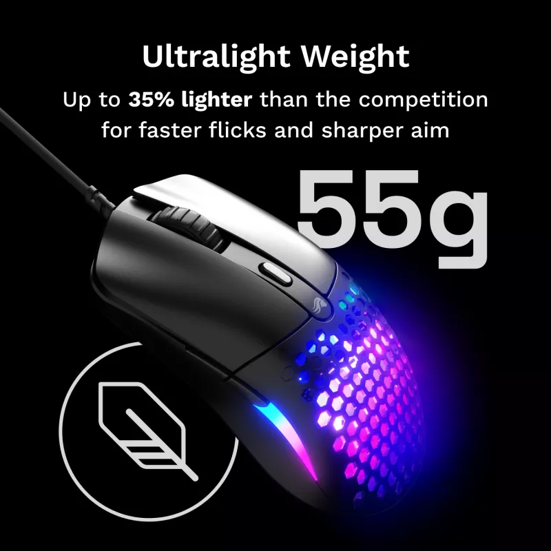 Glorious Gaming Model O Eternal mouse Right-hand USB Type-A Optical 12000 DPI