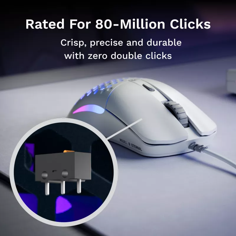 Glorious Gaming Model O Eternal mouse Right-hand USB Type-A Optical 12000 DPI